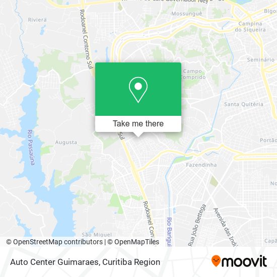 Auto Center Guimaraes map