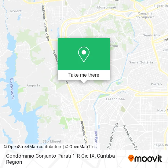 Condominio Conjunto Parati 1 R-Cic IX map