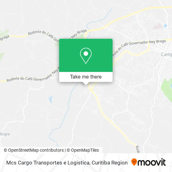 Mcs Cargo Transportes e Logistica map