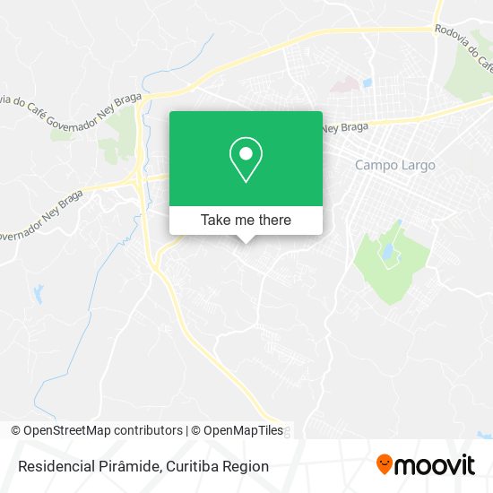 Residencial Pirâmide map