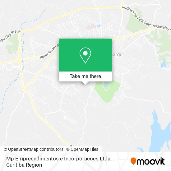 Mp Empreendimentos e Incorporacoes Ltda map