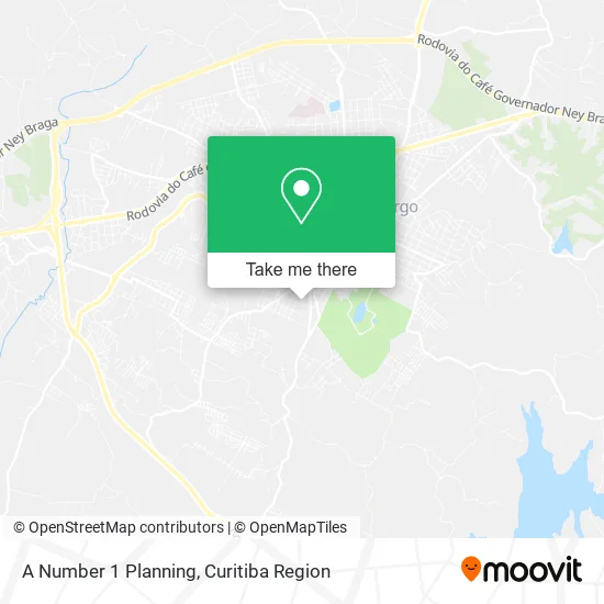A Number 1 Planning map