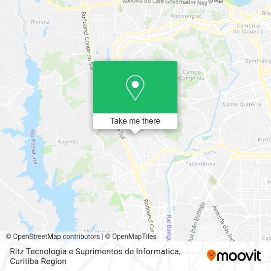Ritz Tecnologia e Suprimentos de Informatica map
