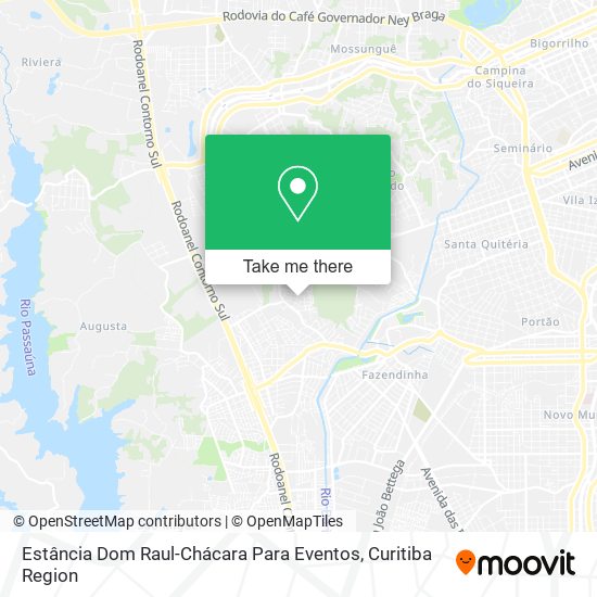 Estância Dom Raul-Chácara Para Eventos map