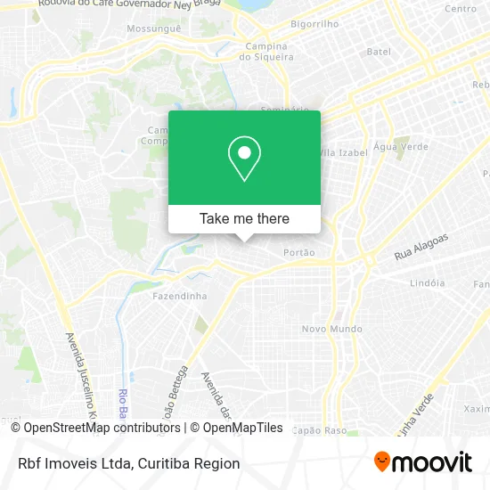 Rbf Imoveis Ltda map