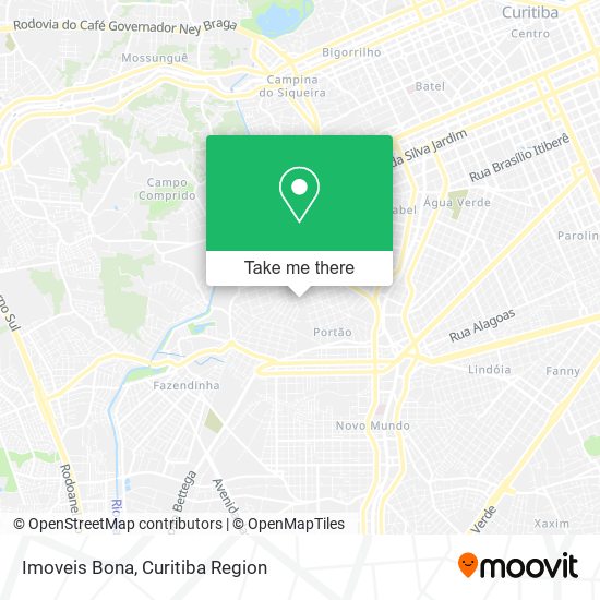 Imoveis Bona map