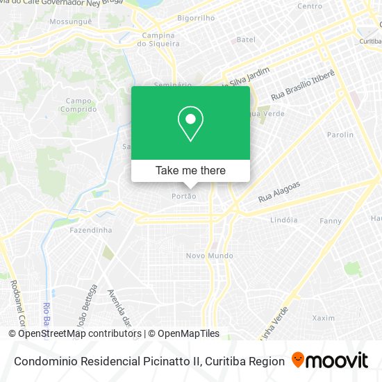 Condominio Residencial Picinatto II map