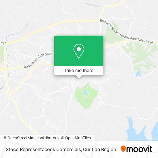 Stoco Representacoes Comerciais map