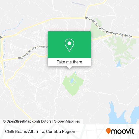 Chilli Beans Altamira map