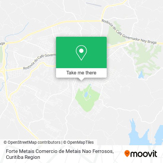 Forte Metais Comercio de Metais Nao Ferrosos map