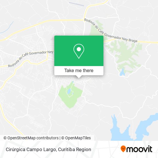 Cirúrgica Campo Largo map