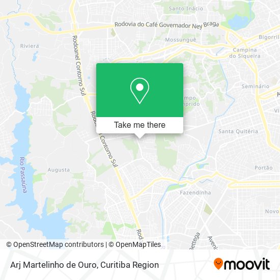 Arj Martelinho de Ouro map