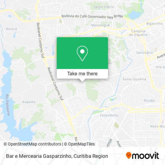 Bar e Mercearia Gasparzinho map
