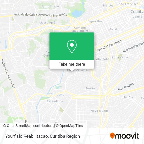 Yourfisio Reabilitacao map