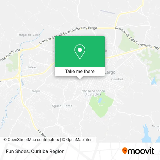 Fun Shoes map