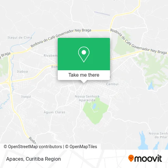Apaces map