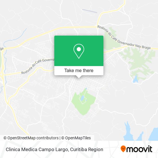 Clinica Medica Campo Largo map