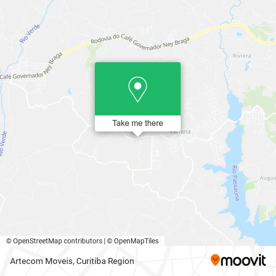 Artecom Moveis map