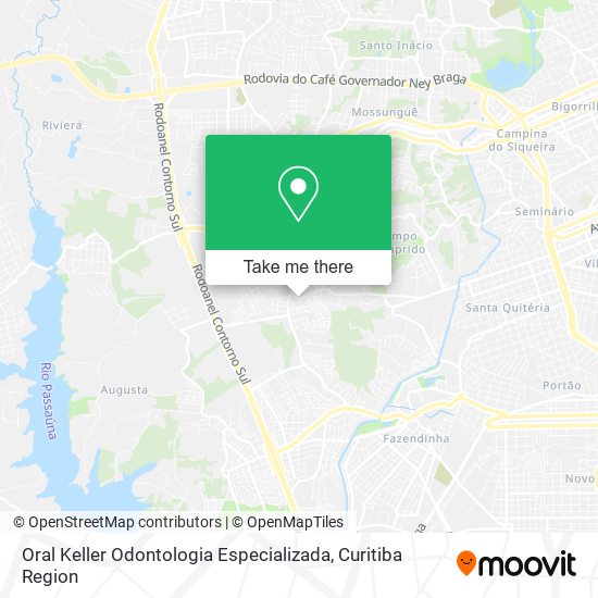 Oral Keller Odontologia Especializada map