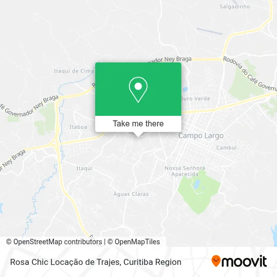 Rosa Chic Locação de Trajes map