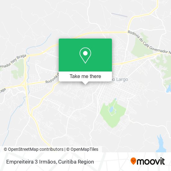 Mapa Empreiteira 3 Irmãos