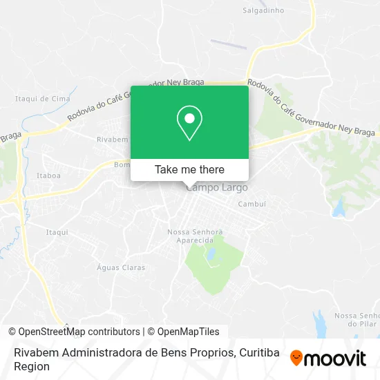 Rivabem Administradora de Bens Proprios map