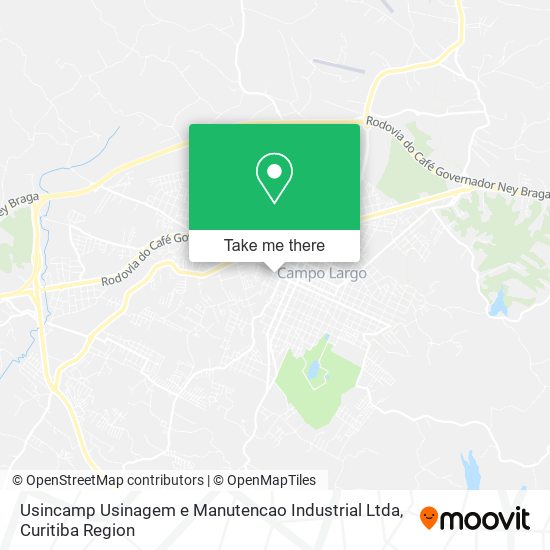 Usincamp Usinagem e Manutencao Industrial Ltda map