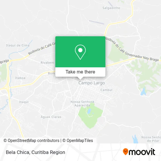 Bela Chica map