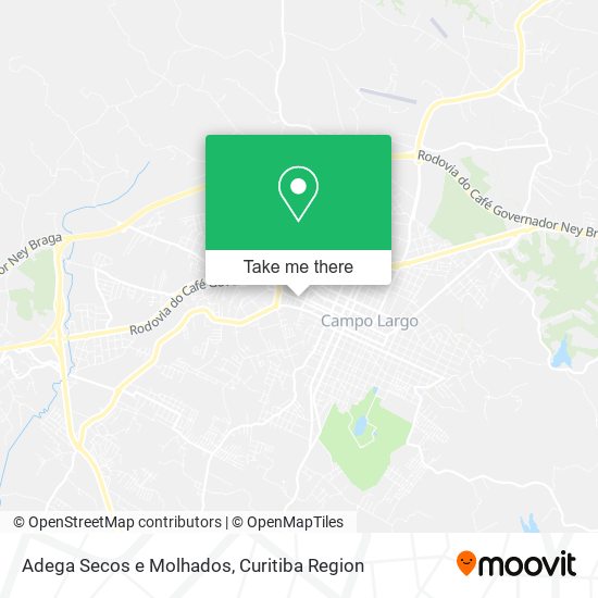 Adega Secos e Molhados map