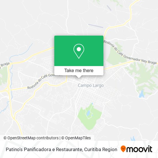Patino's Panificadora e Restaurante map