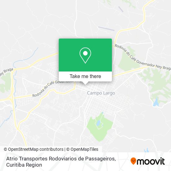 Atrio Transportes Rodoviarios de Passageiros map