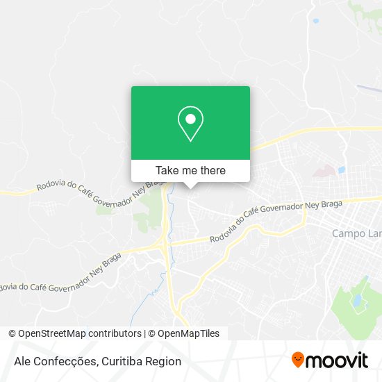 Ale Confecções map