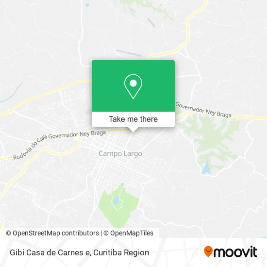 Gibi Casa de Carnes e map