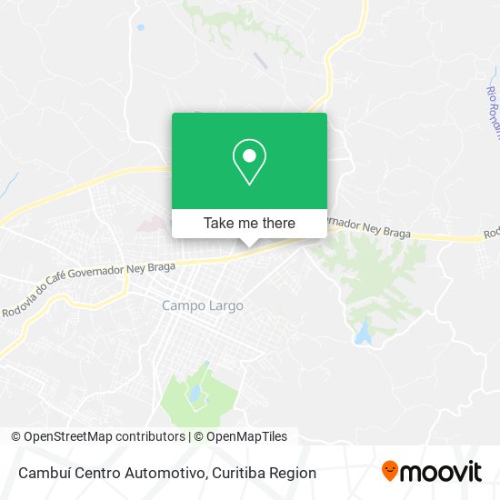 Cambuí Centro Automotivo map