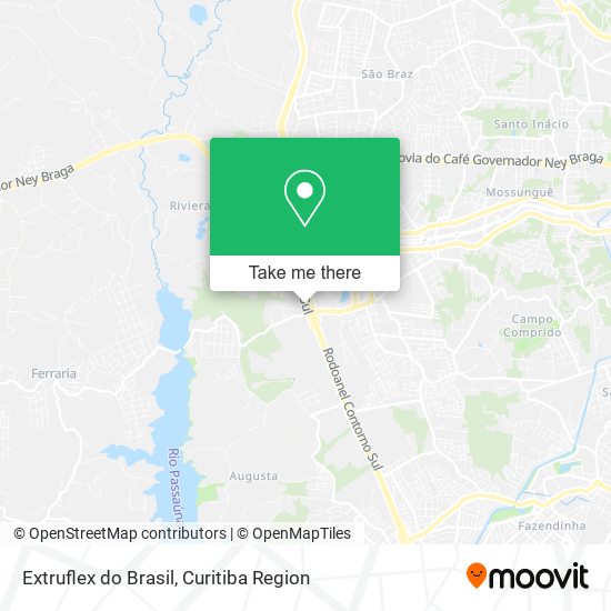 Mapa Extruflex do Brasil