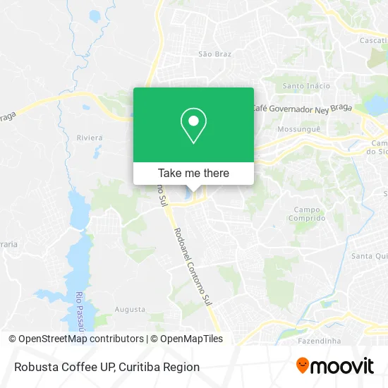Robusta Coffee UP map