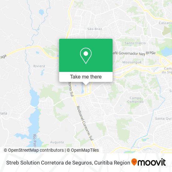 Streb Solution Corretora de Seguros map