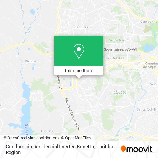 Condominio Residencial Laertes Bonetto map