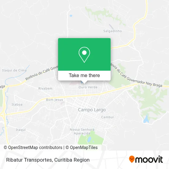 Ribatur Transportes map
