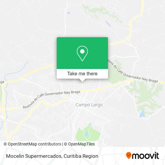 Mapa Mocelin Supermercados