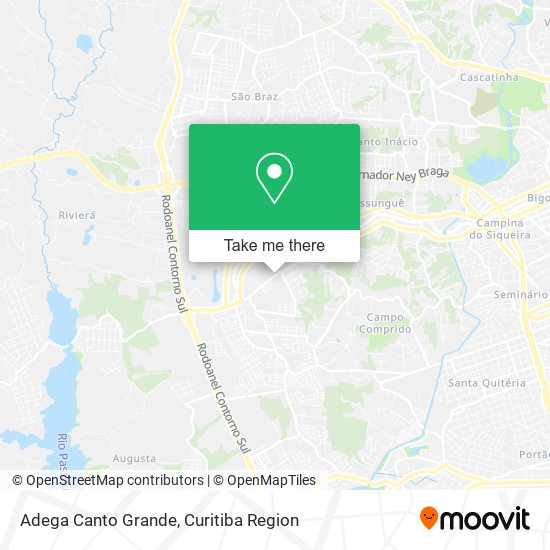 Adega Canto Grande map