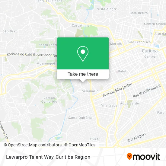 Lewarpro Talent Way map
