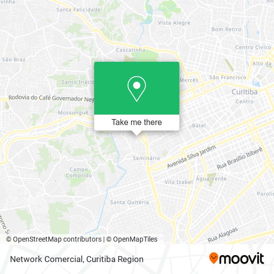 Mapa Network Comercial