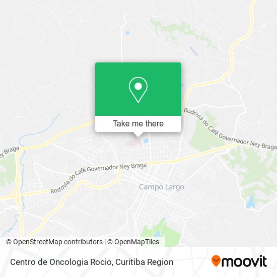 Centro de Oncologia Rocio map