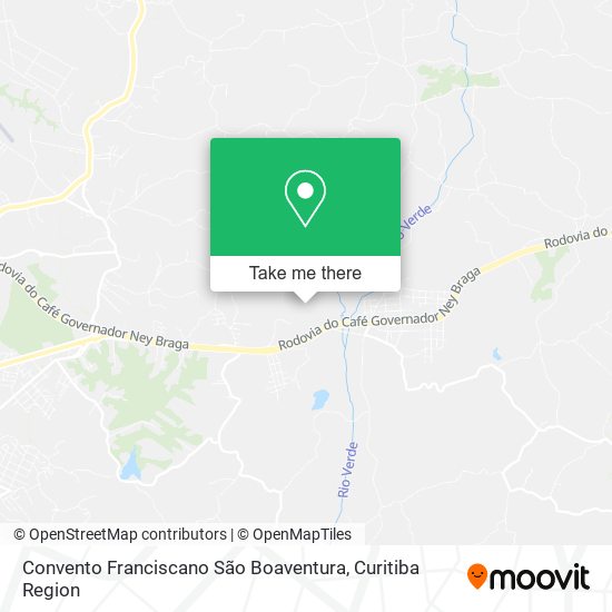 Convento Franciscano São Boaventura map