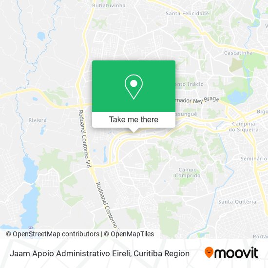 Jaam Apoio Administrativo Eireli map