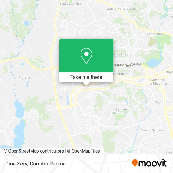 One Serv map