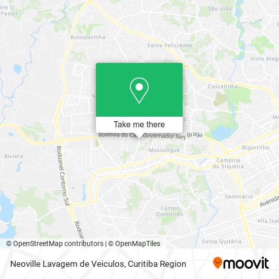 Neoville Lavagem de Veiculos map