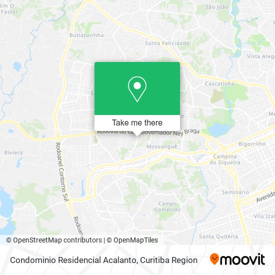 Condominio Residencial Acalanto map