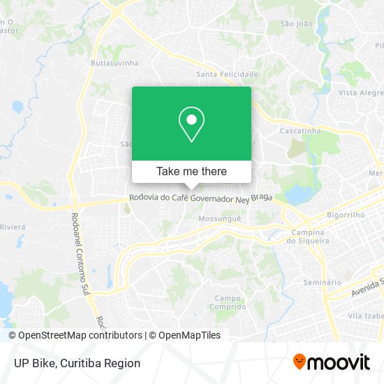 UP Bike map